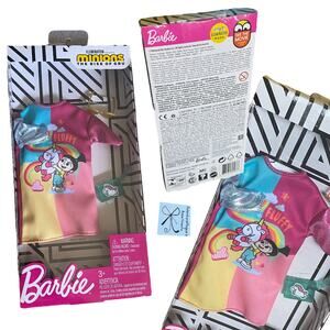 Barbie X Minions: Rise of Gru Agnes Unicorn Shirt Dress Fashion Pack